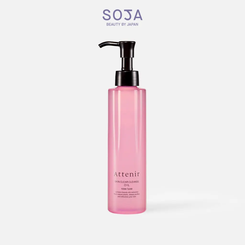 Dầu tẩy trang và làm sạch hương hoa Hồng 175ml  Attenir Skin Clear Cleanse Oil Rose Luxe