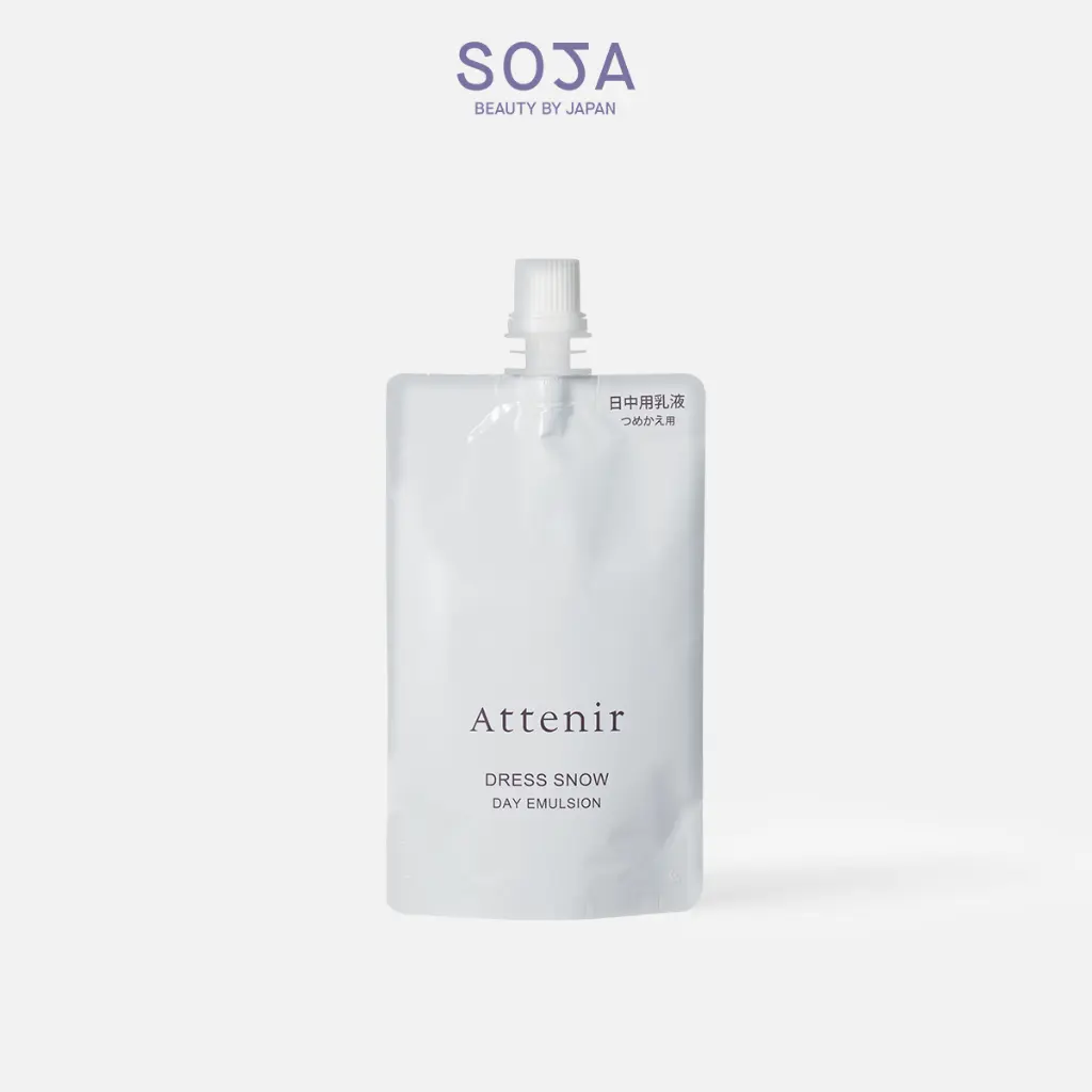 Kem dưỡng trắng ngăn ngừa lão hóa da ban ngày Refill 50ml Attenir Dress Snow Day Emulsion Refill