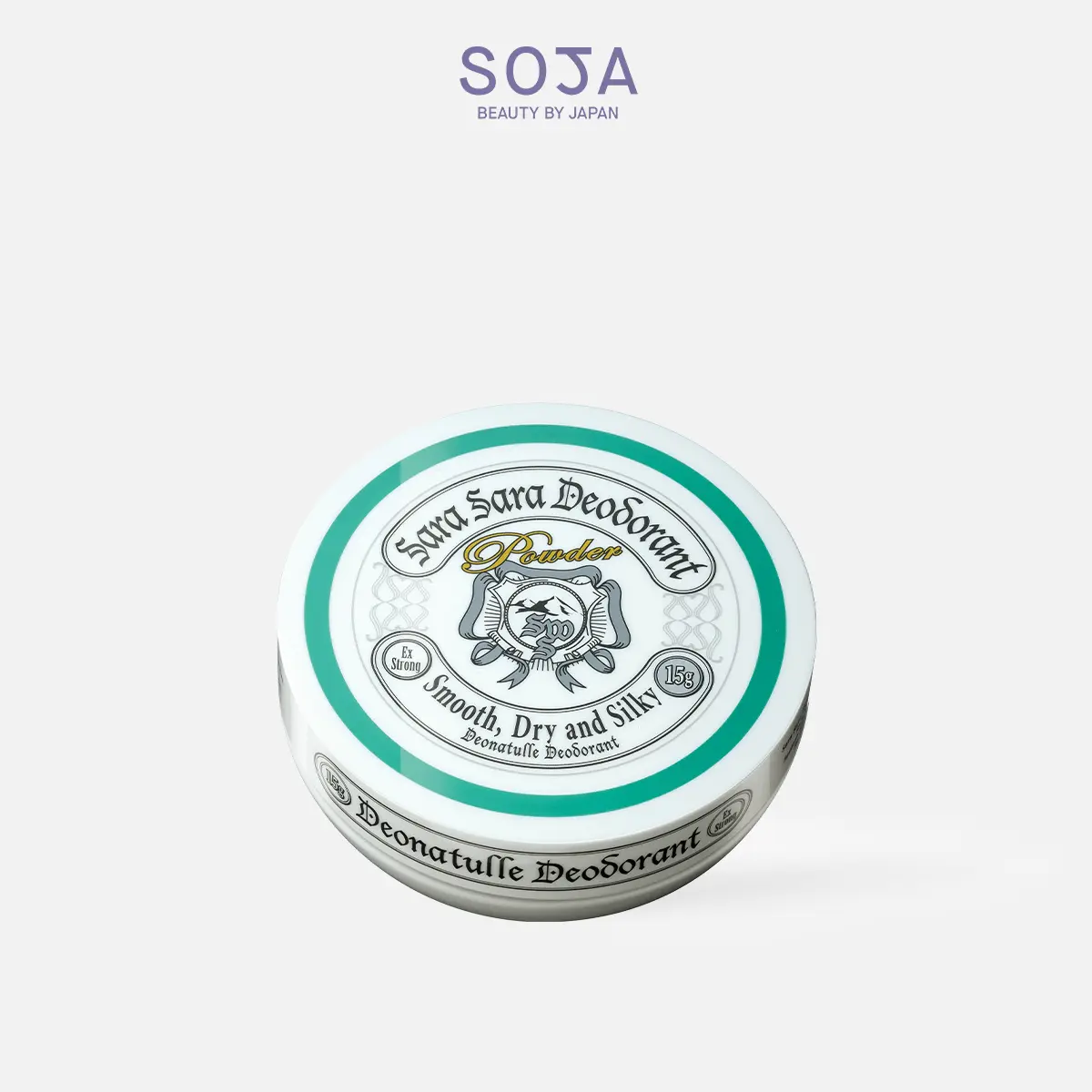Bột Khử Mùi Đá Khoáng Kháng Khuẩn Toàn Thân 15 G Deonatulle Sara Sara Deodorant Powder