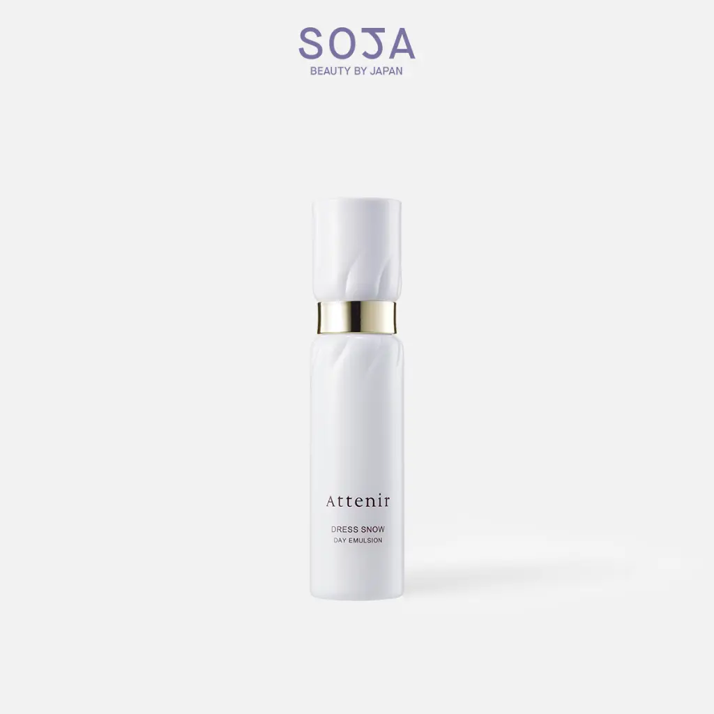 Sữa dưỡng trắng ngăn ngừa lão hóa da ban ngày 60ml Attenir Dress Snow Day Emulsion